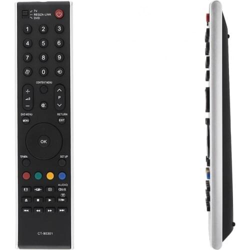 ABS IR 433MHz Replacement TV Long Remote Control Distance Suitable for Toshiba TV / CT-90288 / CT-90287 / CT-90337 / CT-90301