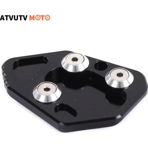 Motorcycle Side Stand Kickstand Support Enlarge Plate For BMW F800R F800S F800ST F800GT 2010-2016 HP2 Sport 2008-2010 R1200S