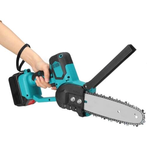 8 Inch 1500W Electric Chain Saw Rechargeable 22980Mah Lithium Makita Battery Brushless Motor Chainsaw For Wood Cutting Pruning