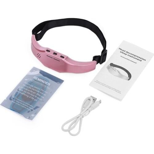 Electric Head Massager Sleep Monitor Migraine Relief Hypnotic Apparatus Relax Headache Eliminator Aid Therapy Sleeping Device