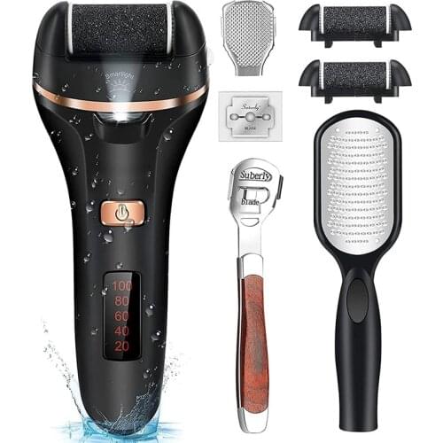 Hot sale Charged Electric Foot File for Heels Grinding Pedicure Tools,Rechargeable Foot Scrubber Pedicure Tools New