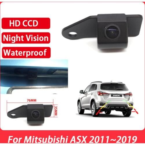 Rear View Camera Full HD Night Vision Parking Reverse Camera For Mitsubishi ASX 2011 2012 2013 2014 2015 2016 2017 2018 2019