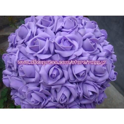 Many Colors) 9 1/2" 24CM Artificial Foam Rose Flower ball For Wedding Table Centre Artificial Flower Ball