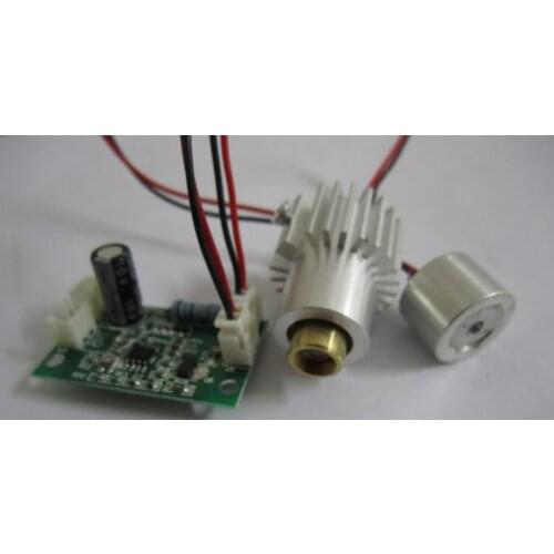 2017 NEW LAB 532nm 100mW Green Laser Module&660nm 200mW Red Module with Driver board+TTL