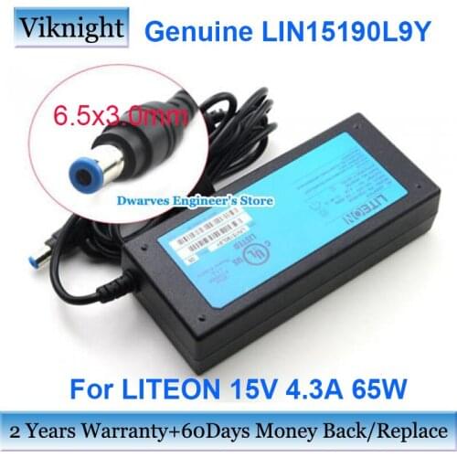 Original LIN15190L9Y 15V 4.3A LITEON Laptop Adapter Charger For COMCAST BOX PX001ANM For DELTA EADP-65GB A EPS-4 Power Supply