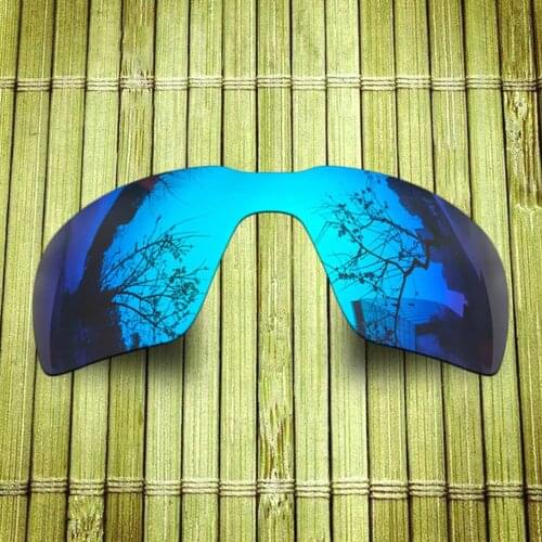 Polarized Replacement Lense For-Oakley Probation Sunglasses Frame True Color Mirrored Coating - Blue Options
