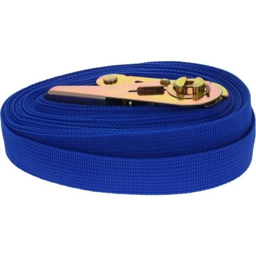 MroMax 7Meters Without Hook Binding Belt Ratchet Inner Diameter 25mm Polypropylene Fiber Width 25mm Red/Orange/Black/Blue/Yellow