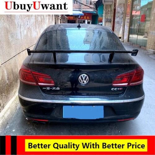 "For Volkswagen ARTEON CC Real Carbon Fiber Car Trunk Spoiler Wing For CC 2010-2017 Car Rear Lip Wing Spoiler "