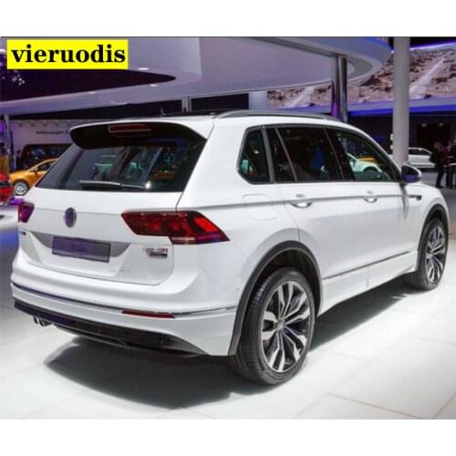 For Volkswagen Tiguan L Spoiler 2017-2018 Tiguan L High Quality ABS Material Car Rear Wing Primer Color Rear Spoiler