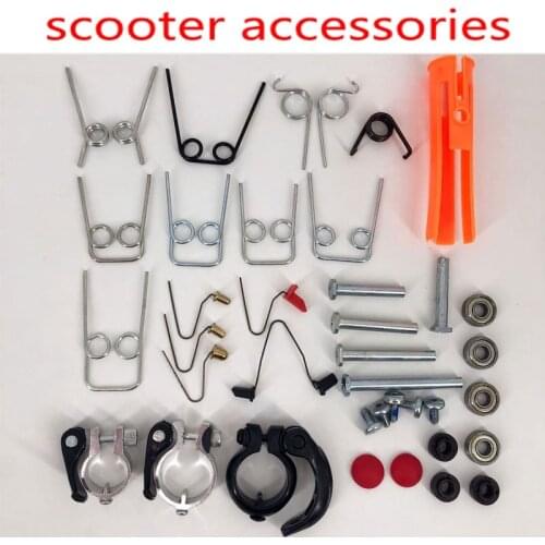 Spring skid childrens meter torsion spring accessories 21st scooter steel wire multiple steering bomb scooter pulley marbles