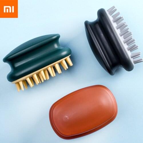 Xiaomi 1pcs shampoo brush, handheld scalp meridian massage brush, shower comb, portable shampoo brush, hair conditioner comb