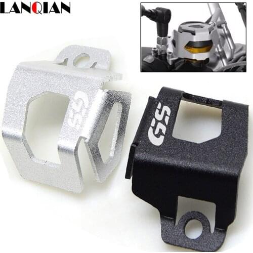 Motorcycle accessories alloy Rear Brake Fluid Reservoir Guard Protector For BMW F800GS F700GS 2013-2018 F800GS Adventure