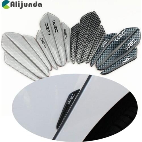Alijunda Car Sticker Car Door Protector Door Side Edge Protection Guards Stickers for Mazda 2 3 5 6 CX5 CX7 CX9 Atenza Axela