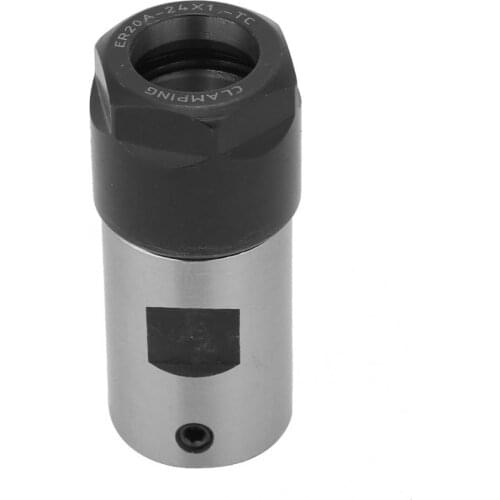 C25-ER20-50L 6/8/10/12/16mm ER20A Collet Chuck Holder Spindle Motor Shaft Collet Block Chuck Holder Clamping Tool Bar