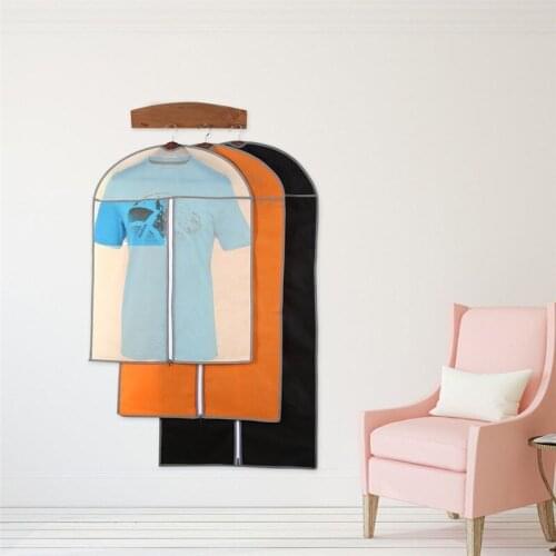 Home Storage Cover Protector Bag for Garment Suit Dress Clothes Coat Jacket Travel Clothing Covers Non-woven Clothes Dust Jacket