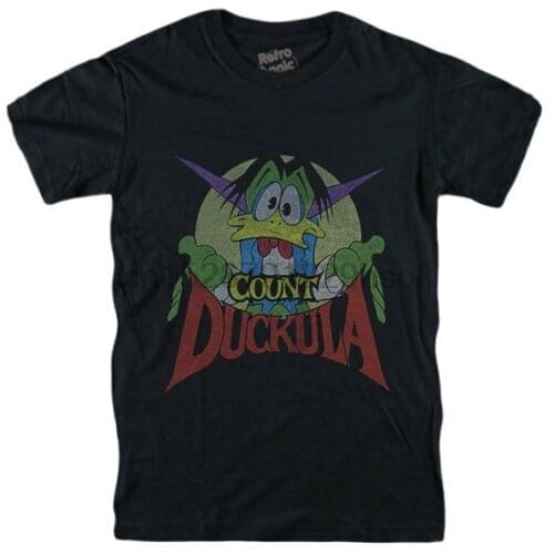 Count duckula t-shirt Count dacula Transylvania Vampire Dr. Von GOOSEWING Igor- show original title