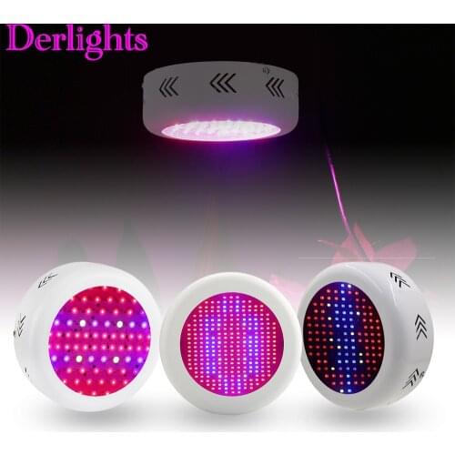 130W/72*3W/ 300W UFO Full Spectrum Led Grow Light Growth Lamp For Indoor Plant Growing Flowering Bloom Seedling