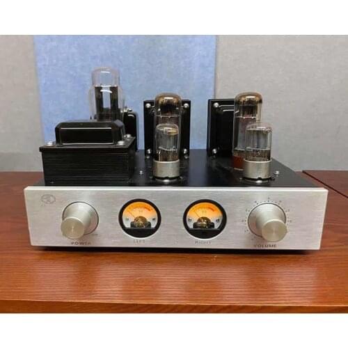 EL34+6N8P+5U4G tube amplifier, professional hand-built hifi fever audio tube amplifier, distortion 1%，​input sensitivity 1.5V-2V