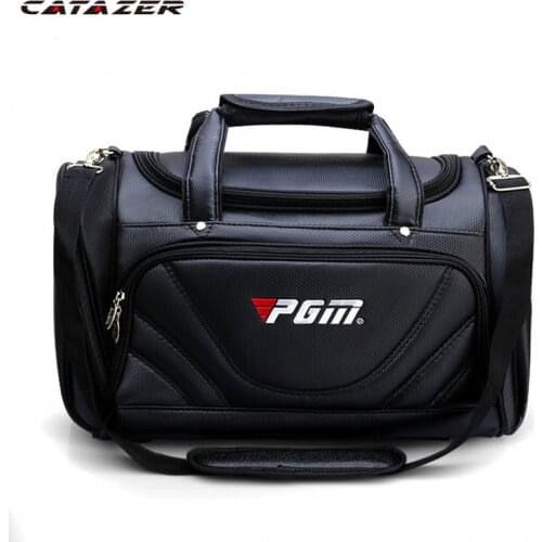 Golf Clothes Bag Mens PU Ball Package Multi-functional Clothes Bag Super Capacity Ultralight Wear-resisting Golf Bag