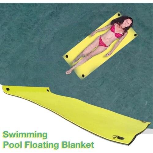 Floating Water Pad Tear-Resistant Cosy XPE Foam Floating Mat For Beach Ocean Lake Relaxing Water Recreation Ocean Lake