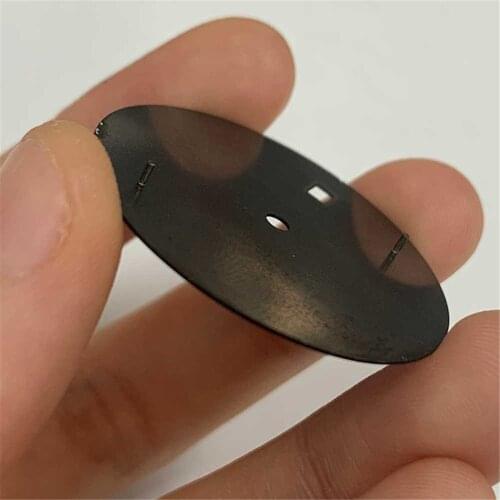 Durable 33.5MM Watch Dial Green Luminous Dial for NH35 /NH36 /7S /4R Movement Parts