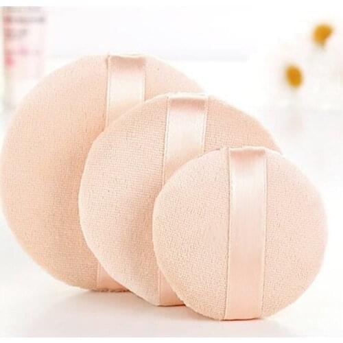 Face Body Powder Puff Cosmetic Makeup Super Soft Sponge Foam Cleansing Make Up S/M/L Size Women Face Tools Skin Color New