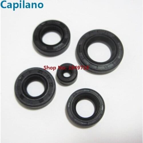 Motorcycle SY125 full / complete engine oil seal rubber gear shaft seal for Yamaha 125cc SY SANYANG 125 engine seal parts