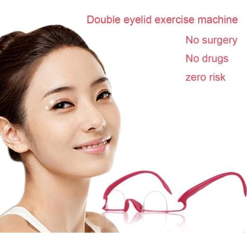 1pc Double Eyelid Trainer Double Fold Eyelid Sticker Glasses Molding Training Exercise Shaper Eyelid Artifact Lift H3N4
