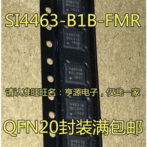 100% New&original SI4463-B1B-FMR SI4463 44631B QFN-20