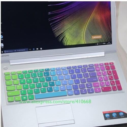 15.6 inch Silicone Keyboard Protector Cover Skin for Lenovo Ideapad 300 17 300-17 700 700-15 700-17 500S-15 Idea pad 700-15ISK
