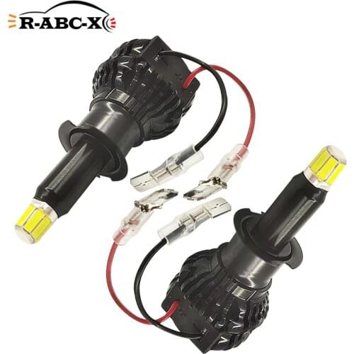 2 pcs H1 H3 H7 Canbus led light Car Headlight fog lamp Bulb 12-30V 1200lm auto super bright white