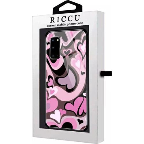 Italian brand A-Armani Authentic Phone Case Tempered Glass For Samsung S20 Plus S7 S8 S9 S10E Plus Note 8 9 10 Plus A7 2018