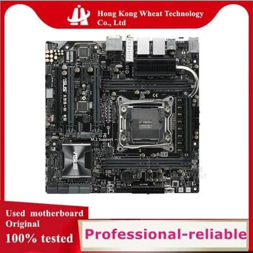 For ASUS RX99-M WS Motherboard Socket LGA 2011 V3 DDR4 SATA III For Intel X99 Original Desktop Used Mainboard