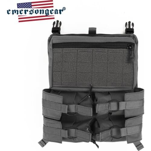 Emersongear WG Color Banger BackPack Back Panel 420 Tactical Vest Bungee Panel Drop Pouch Hunting LXB Style Pouch For 420 Vest
