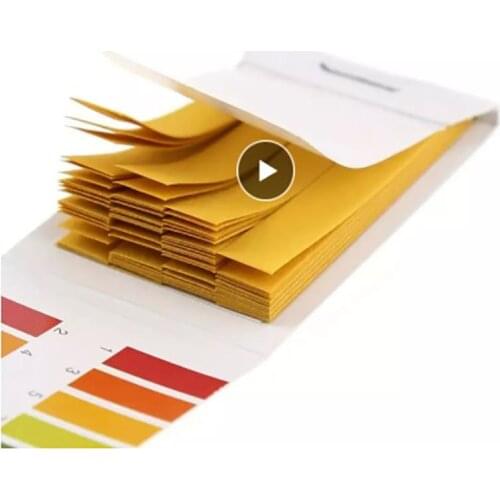 Litmus PH Test Paper 80 Strips/pack Water Soil Acidity Professional Control Card Color Chart 1-14 Full PH Meter Indicator Paper