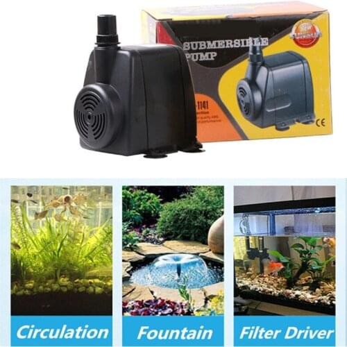Multifunctional Aquarium Water Pump Submersible Fountain Water Pump Filter Circultaion Pump For Pond Garden Fountain Fish Tank