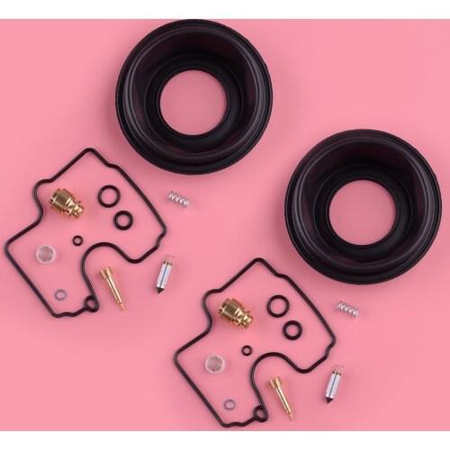 NEW 2Sets Carburetor Repair Kit Diaphragm fit for Suzuki Intruder VL1500 1998-2001 2002 2003 2004 VL800/Z 2001 2002 2003 2004