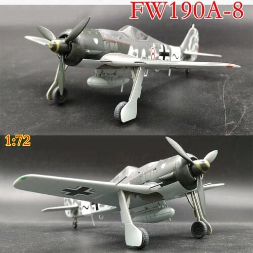 Trumpeter 1/72 German fw190 A-8 fighter 36364 finished product model