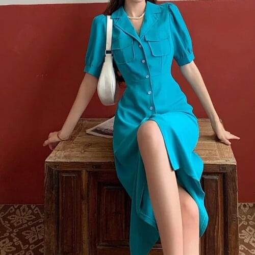 New dress spring and summer shirts Nice short-sleeved long dress sexy dress women plus size mermaid dress