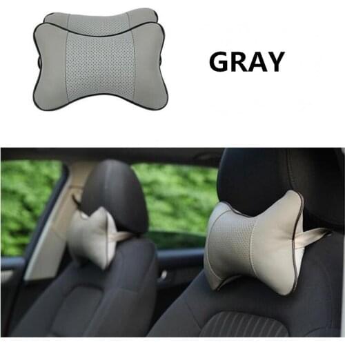 2X Car Headrest Neck pillow seat cushion For Renault Koleos Clio Scenic Megane Duster Sandero Captur Twingo Accessories