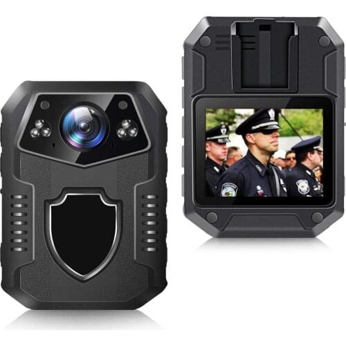 CAMMHD-V5 Portable Body camera, Mini IR Night Vision 2160P Field Recorder, 2 Inch Display, Waterproof Wearable Camera