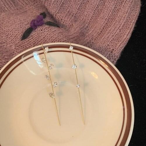 1pc Body Jewelry Piercing Earrings for Women Fashion Crystal Dangle Earring Female Engagement Jewelry Gifts