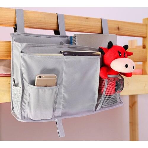 Student Dormitory Bed Hang Bag Oxford Cloth Cosmetics Hanging Bag Bedroom Hanging Box By The Bed Of Baby Diaper Storage Case