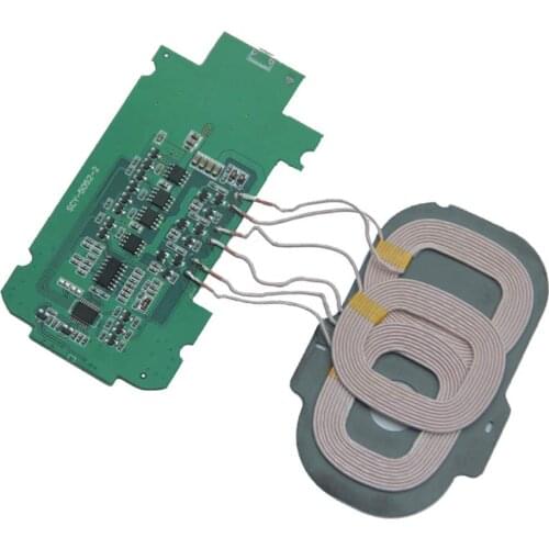 Three Coils Wireless Charger PCBA QI Standard DIY High Power 9V1.5A Wireless Charging Transmitter Module