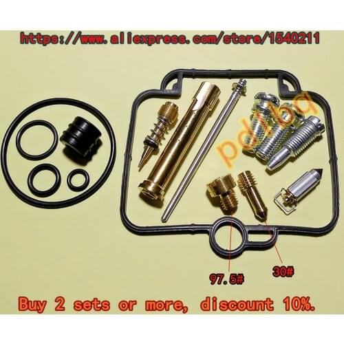 1 set $ 18.5)Bandit250 (GSF250) GJ77A VS/V/Z Mikuni carburetor repair kit Configuration Jet needle (J.N.) and Needle jet (N.J.)