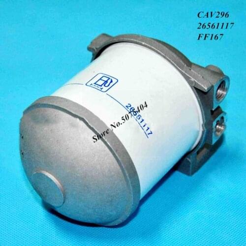 26561117 Fuel Filter Assembly Diesel Filter Fuel Water Separator Assembly CAV296 26561117 FF167 For Generator Set and Truck