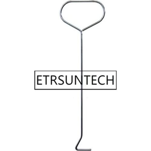 300pcs 21cm Stainless Steel Put out Extinguish Candle Wick Dipper Hook Silver Oil Lamp Snuffers Trimmer Scissor Hand Tool