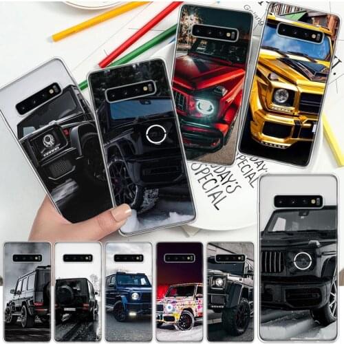 Black Sport Cars Male Men G63 Phone Case For Samsung Galaxy A51 A71 A70 A50 A40 A30 A21 A20E A10S A41 A01 A6 A7 A8 A9 Plus + Sof