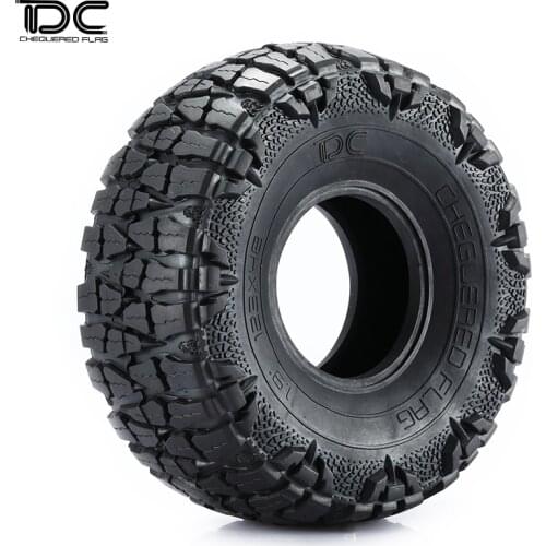 DCJ 2.2 inch/1.9 inch Mud Terrain Tires Wheel Tire Cover For 1/10 RC Car Parts Model Simulation Crawler Tire