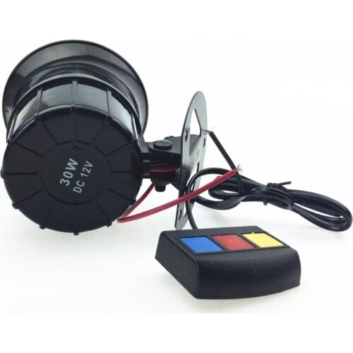 Electric car car alarm modified accessories Motorcycle tri-phone horn super loud 12V multi-tone